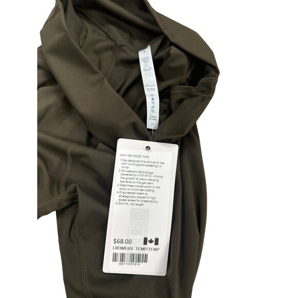 Lululemon women’s stretch spandex yoga workout pants green size 6 with tags SKU - Picture 8 of 10